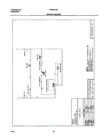 10 - Wiring Diagram parts for Frigidaire Oven FGB24L2ASA from AppliancePartsPros.com