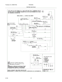 10 - Wiring Diagram parts for Frigidaire Oven FGB24S5ABG from AppliancePartsPros.com
