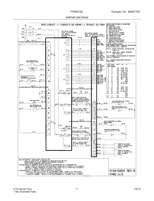 09 - Wiring Diagram parts for Frigidaire Oven FFEW2725LWB from AppliancePartsPros.com