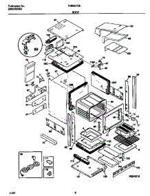 04 - Body parts for Frigidaire Oven FGB557CESE from AppliancePartsPros.com