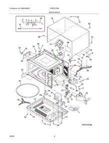 05 - Microwave parts for Frigidaire Oven FGMC2765KWA from AppliancePartsPros.com