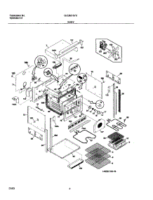 05 - Body parts for Frigidaire Oven GLEB27S7CBA from AppliancePartsPros.com