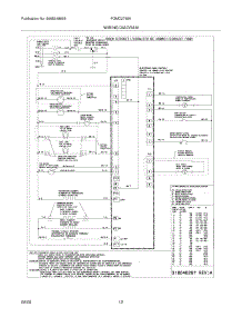 10 - Wiring Diagram parts for Frigidaire Oven FGMC2765KBA from AppliancePartsPros.com