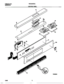02 - Control Panel parts for Frigidaire Oven FEB798WESA from AppliancePartsPros.com