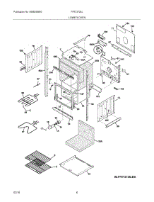 07 - Lower Oven parts for Frigidaire Oven FFET2725LBA from AppliancePartsPros.com
