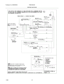 10 - Wiring Diagram parts for Frigidaire Oven FGB24S5ASD from AppliancePartsPros.com