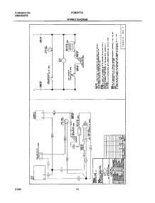 10 - Wiring Diagram parts for Frigidaire Oven FGB24T3ASA from AppliancePartsPros.com