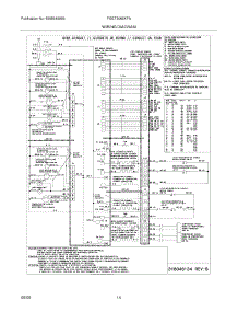 10 - Wiring Diagram parts for Frigidaire Oven FGET3065KBA from AppliancePartsPros.com