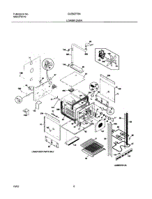 07 - Lower Oven parts for Frigidaire Oven GLEB27T8ASB from AppliancePartsPros.com