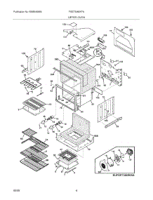 05 - Upper Oven parts for Frigidaire Oven FGET3065KFA from AppliancePartsPros.com