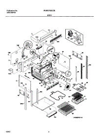05 - Body parts for Frigidaire Oven PLEB27S8CCB from AppliancePartsPros.com