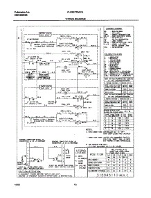 10 - Wiring Diagram parts for Frigidaire Oven PLEB27T8ACA from AppliancePartsPros.com