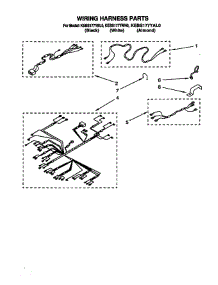 Wiring Harness parts for Kitchenaid Oven KEBS177YBL0 from AppliancePartsPros.com