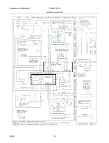 10 - Wiring Diagram parts for Frigidaire Oven PLEB30T9FCA from AppliancePartsPros.com