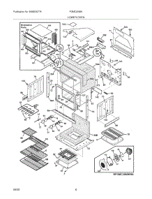07 - Lower Oven parts for Frigidaire Oven FGMC3065KBA from AppliancePartsPros.com