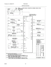 10 - Wiring Diagram parts for Frigidaire Oven FGMC3065KBA from AppliancePartsPros.com