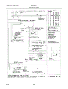 12 - Wiring Diagram parts for Frigidaire Oven GLEB30M9FQA from AppliancePartsPros.com
