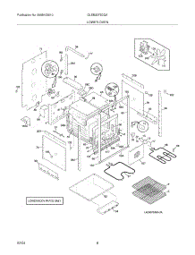 07 - Lower Oven parts for Frigidaire Oven GLEB30T8DQA from AppliancePartsPros.com