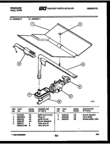 03 - Gas Control parts for Frigidaire Oven GG94BLW0 from AppliancePartsPros.com