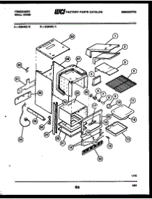 06 - Body Parts parts for Frigidaire Oven GG94BLW0 from AppliancePartsPros.com