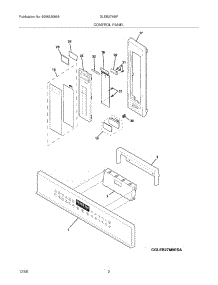 03 - Controls parts for Frigidaire Oven GLEB27M9FBC from AppliancePartsPros.com