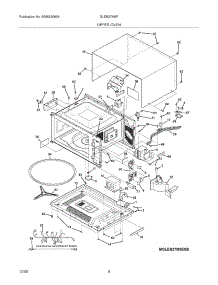 05 - Upper Oven parts for Frigidaire Oven GLEB27M9FBC from AppliancePartsPros.com