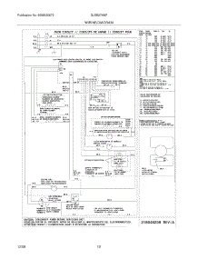 12 - Wiring Diagram parts for Frigidaire Oven GLEB27M9FSA from AppliancePartsPros.com