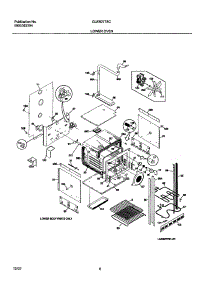 07 - Lower Oven parts for Frigidaire Oven GLEB27T8CSA from AppliancePartsPros.com