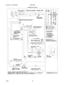 12 - Wiring Diagram parts for Frigidaire Oven GLEB27M9FQB from AppliancePartsPros.com