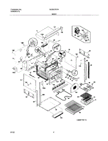 05 - Body parts for Frigidaire Oven GLEB27S7ABA from AppliancePartsPros.com