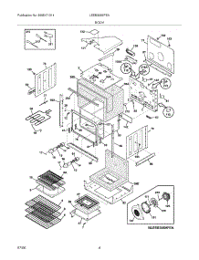 05 - Body parts for Frigidaire Oven LEEB30S9FEA from AppliancePartsPros.com