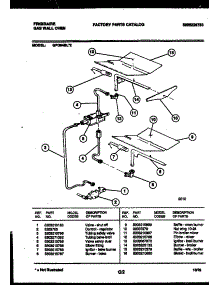 05 - Gas Control parts for Frigidaire Oven GPG94BL2 from AppliancePartsPros.com