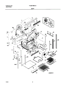 05 - Body parts for Frigidaire Oven PLEB27S8CCA from AppliancePartsPros.com