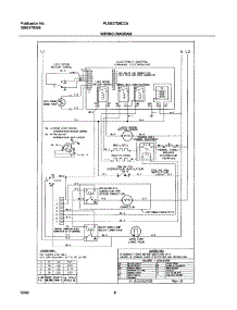 08 - Wiring Diagram parts for Frigidaire Oven PLEB27S8CCA from AppliancePartsPros.com