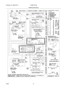 10 - Wiring Diagram parts for Frigidaire Oven PLEB27T9FCB from AppliancePartsPros.com