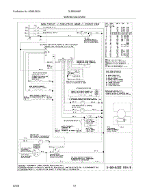 10 - Wiring Diagram parts for Frigidaire Oven GLEB30M9FSC from AppliancePartsPros.com