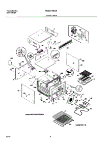 05 - Upper Ovenm Body parts for Frigidaire Oven PLEB27T8CCB from AppliancePartsPros.com