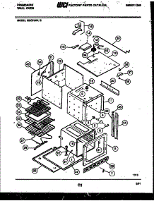 04 - Body Parts parts for Frigidaire Oven REG75WL2 from AppliancePartsPros.com