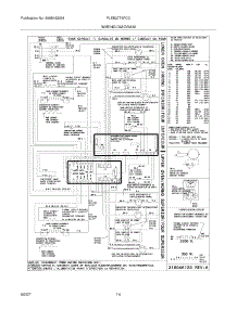 10 - Wiring Diagram parts for Frigidaire Oven PLEB27T9FCC from AppliancePartsPros.com