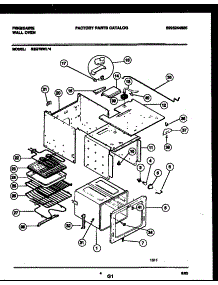 04 - Body Parts parts for Frigidaire Oven REG78WL4 from AppliancePartsPros.com