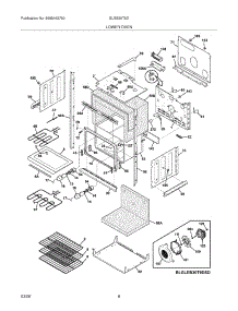 07 - Lower Oven parts for Frigidaire Oven GLEB30T9DQD from AppliancePartsPros.com
