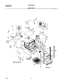 07 - Lower Oven parts for Frigidaire Oven PLEB27T8CCA from AppliancePartsPros.com