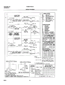 10 - Wiring Diagram parts for Frigidaire Oven PLEB27T8CCB from AppliancePartsPros.com