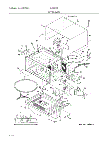 05 - Upper Oven parts for Frigidaire Oven GLEB30M9ESC from AppliancePartsPros.com