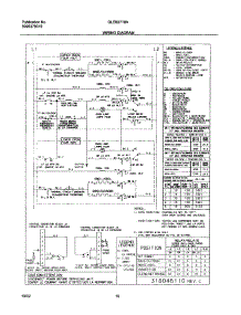 10 - Wiring Diagram parts for Frigidaire Oven GLEB27T8ABB from AppliancePartsPros.com