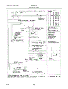12 - Wiring Diagram parts for Frigidaire Oven GLEB30M9ESC from AppliancePartsPros.com