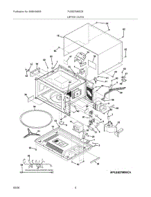 05 - Upper Oven parts for Frigidaire Oven PLEB27M9ECB from AppliancePartsPros.com