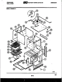 04 - Body Parts parts for Frigidaire Oven REG94BL2 from AppliancePartsPros.com