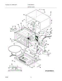 05 - Upper Oven parts for Frigidaire Oven PLEB27M9ECD from AppliancePartsPros.com