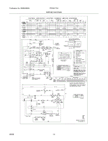 14 - Wiring Diagram parts for Frigidaire Washer Dryer Combo FEX831FS4 from AppliancePartsPros.com
